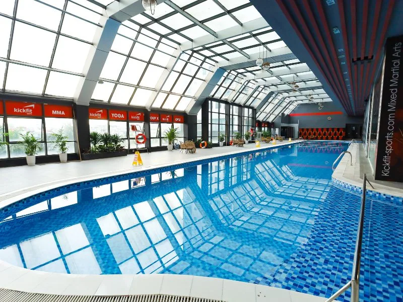 Bể bơi Kickift Pool - 275 Nguyễn Trãi Bể bơi 4 mùa cho phép tập luyện quanh năm